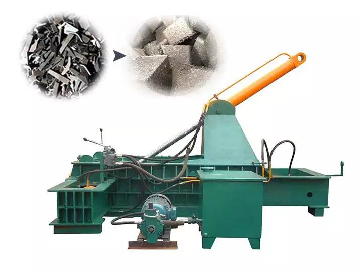 Waste Iron Baler Machine | Iron Scraps Baling Machine