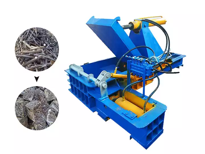 Hydraulic Scrap Metal Baler for Waste Baling Press