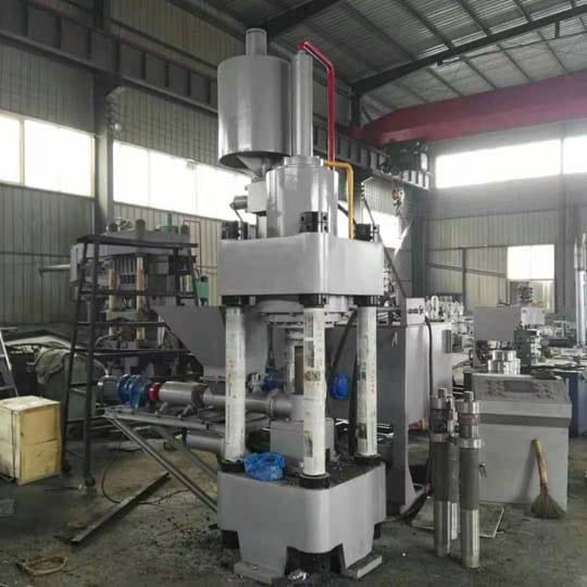 Iron chips briquette machines are in manufacturing