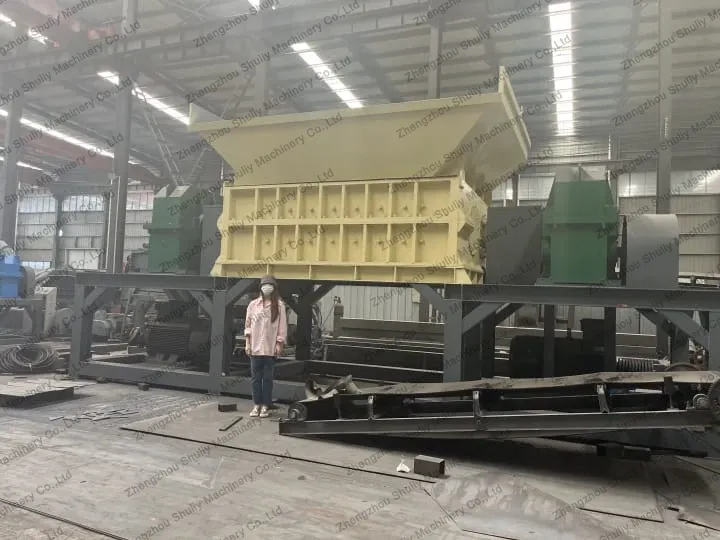 máquina trituradora de plástico para reciclagem