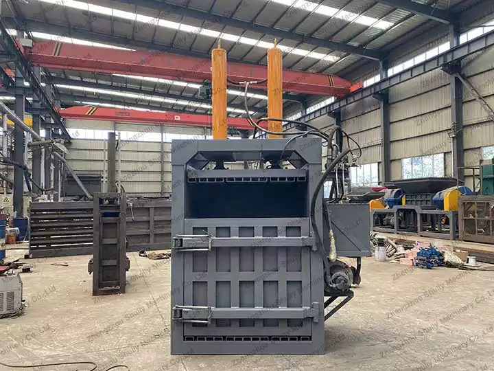 60T aluminum can baler for sale to Poland