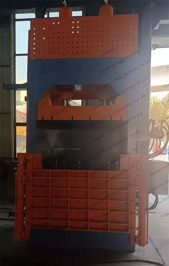 Vertical tyre compactor for sale