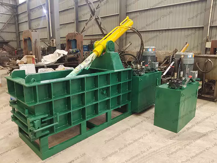 Empacadora de metal para soluciones de reciclaje de metal