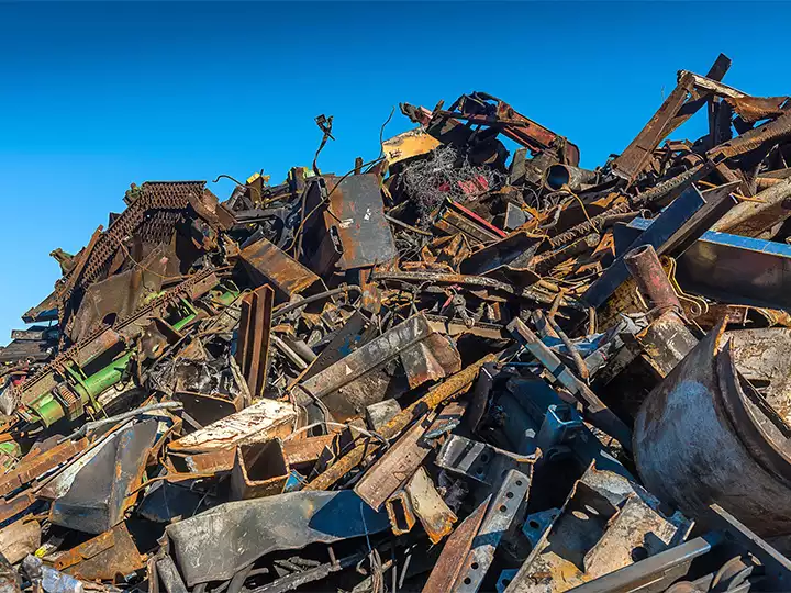 Waste metal recycling